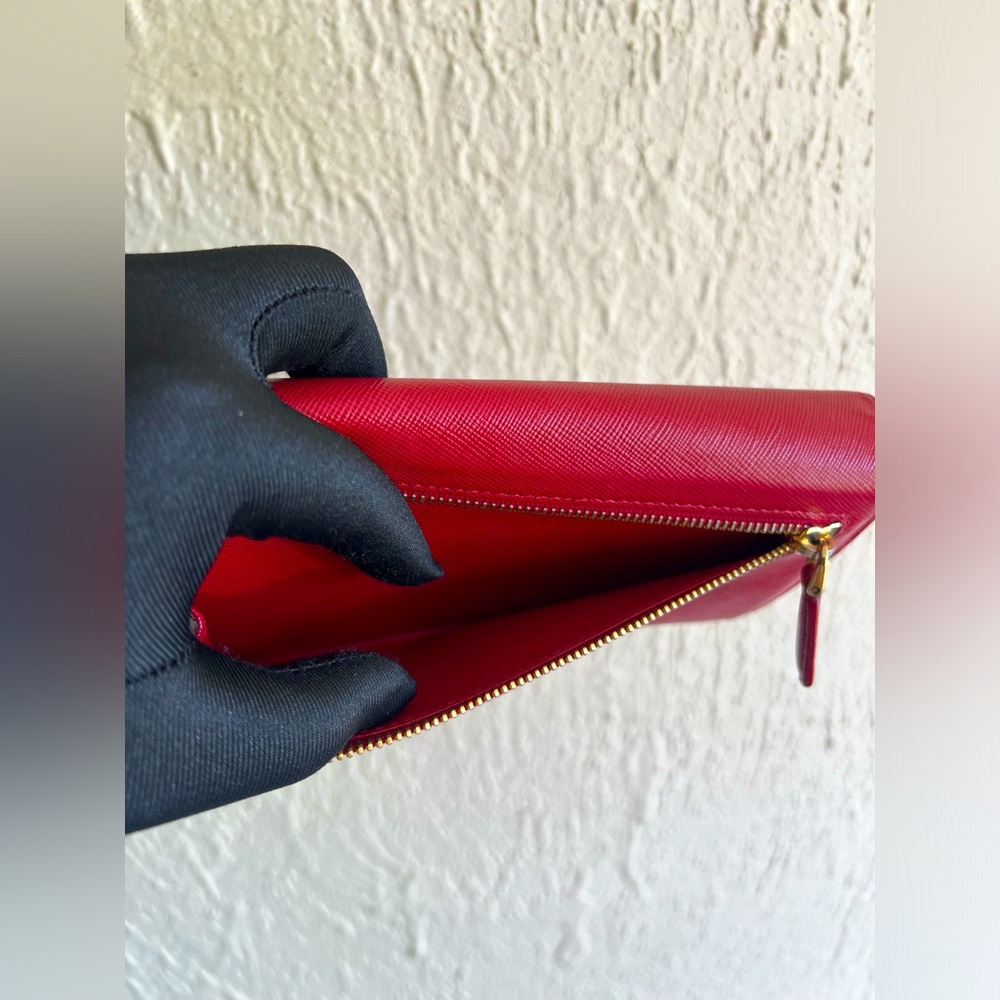 Prada Saffiano Leather Long Wallet - Picture 5 of 11